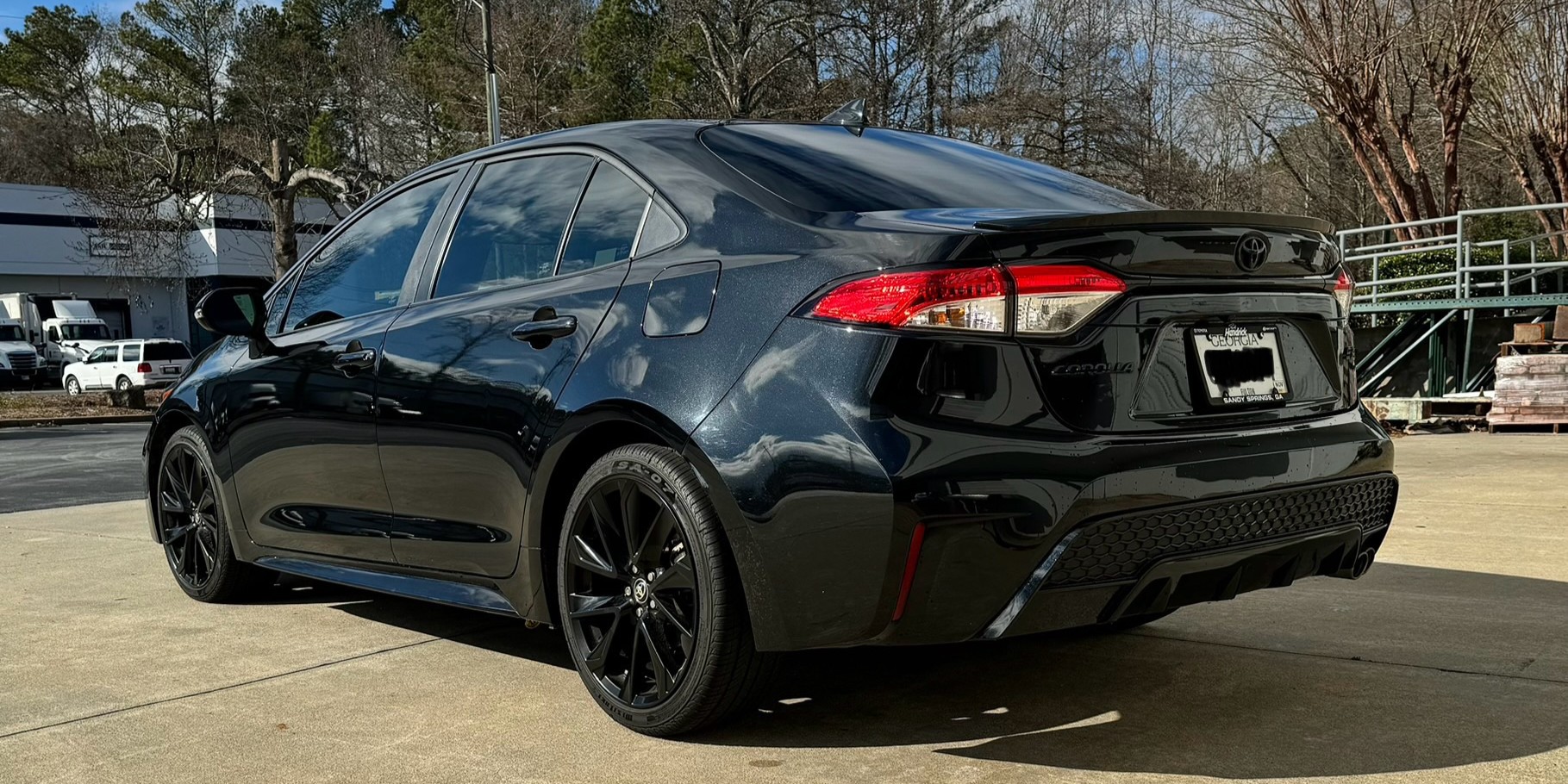 2022 Toyota Corolla Nightshade view 3
